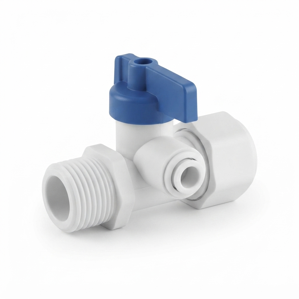 Distribuidor con llave de corte